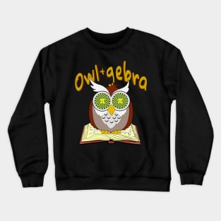 Owlgebra Owl+gebra Crewneck Sweatshirt